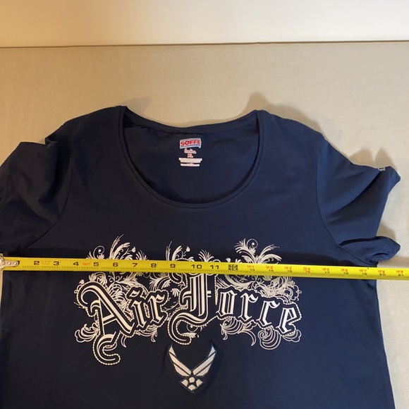 US Air Force Embroidered Logo Ladies T-shirt XL - Picture 15 of 17